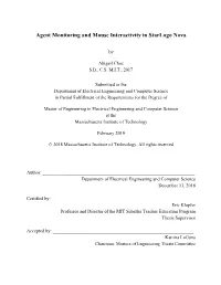 Agent Monitoring and Mouse Interactivity in Starlogo Nova
