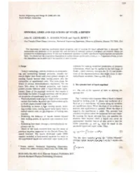 Spinodal Lines and Equations of State: a Review