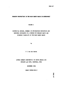 Uranium Prospecting in the Main Karoo Basin in Retrospect