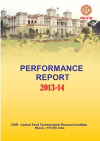 2013-14 Performance Report