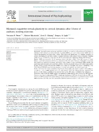 Mismatch Negativity Reveals Plasticity in Cortical Dynamics After 1-Hour of Auditory Training Exercises ⁎ Veronica B