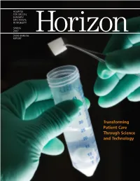 Transforming Patient Care Through Science and Technology