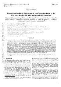 Dissecting the Moth: Discovery of an Off-Centered Ring in the HD 61005