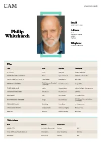 Philip Whitchurch