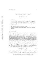 The Mathematics of Fivebranes 3 Translates in a Deep Quantum Symmetry (S-Duality) of the 4-Dimensional Yang- Mills Theory