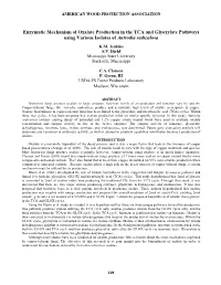 Enzymatic Mechanism of Oxalate Production in the TCA and Glyoxylate Pathways Using Various Isolates of Antrodia Radiculosa K.M