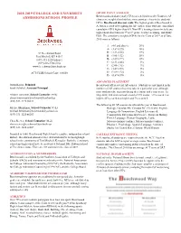 SCHOOL PROFILE Classes Are Weighted and Add One More Point Per Class to the Students’
