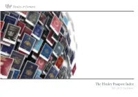 The Henley Passport Index Q1 2021 Factsheet the Henley Passport Index: Q1 2021 Factsheet