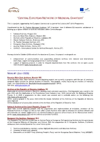 Charters Network Newsletter 01