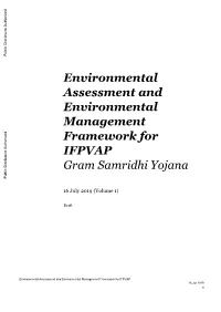 4. Environmental Management Framework (EMF)