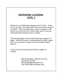 Beginning Clogging Level 1