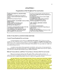 CHAPTER 2 Organization of the Peripheral Nervous System