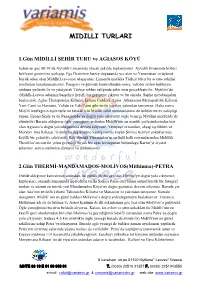 Midilli Turlari