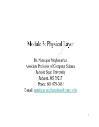 Module 3: Physical Layer
