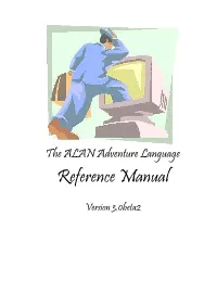 Alan Adventure System V3.0