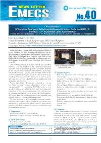 EMECS NEWSLETTER No.40
