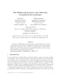 The Minkowski Property and Reflexivity of Marked Poset Polytopes