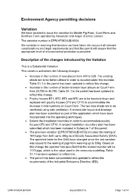 233 08 SD50 Environment Permitting Decision Document