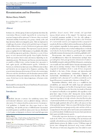 Keratinization and Its Disorders