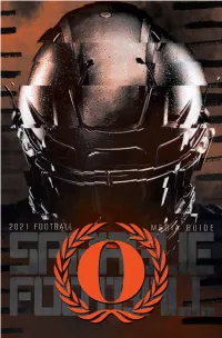 MEDIA GUIDE Do Athletics This Year and I Am Glad That You Are a Part of the Olympian Family