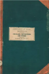 Circulars, Instruction and Forms, Parts I, II And