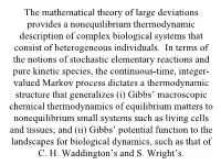 Large Deviations Theory and Emergent Landscapes in Biological Dynamics