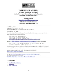 Aaron Sloman School of Computer Science University of Birmingham, UK