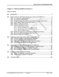 Chapter 4: Cultural and Historic Resources