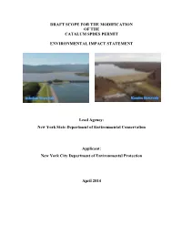 Draft Scope for the Modification of the Catalum Spdes Permit