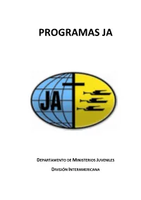 Programas Ja