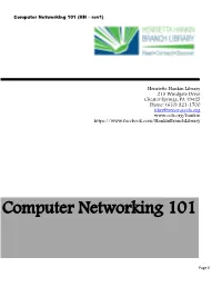 Computer Networking 101 (HH – Rev1)