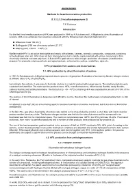 Methods for Hexafluoroacetone Production