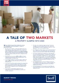 A Tale of Two Markets a Property Glimpse Into 2020