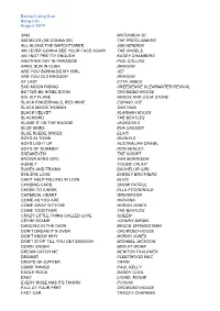 Complete Songlist