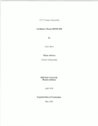 A 2 F' Century Nutcracker an Honors Thesis (HONR 499)