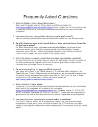 Frequently Asked Questions