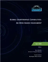 Global Counterspace Capabilities: an Open Source Assessment 2020