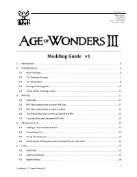 Modding Guide V1
