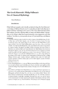 Philip Pullman's Use of Classical Mythology