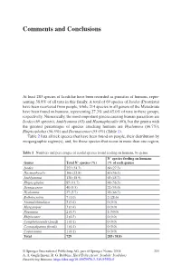 Comments and Conclusions