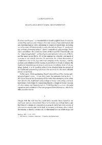 Haack on Justification and Experience