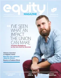 I've Seen What an Impact the Union Can Make