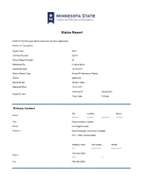Status Report