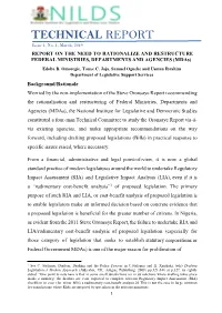TECHNICAL REPORT Issue 1, No