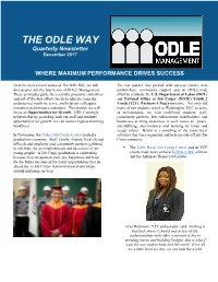 The Odle Way
