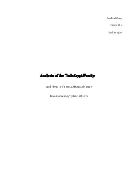 Analysis of the Teslacrypt Family and How to Protect Against Future