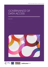 Governance of Data Access