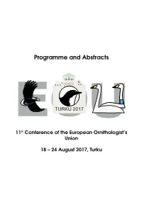 EOU2017 Abstracts