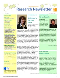 Welcome to the First Issue
