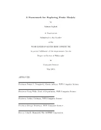 A Framework for Exploring Finite Models